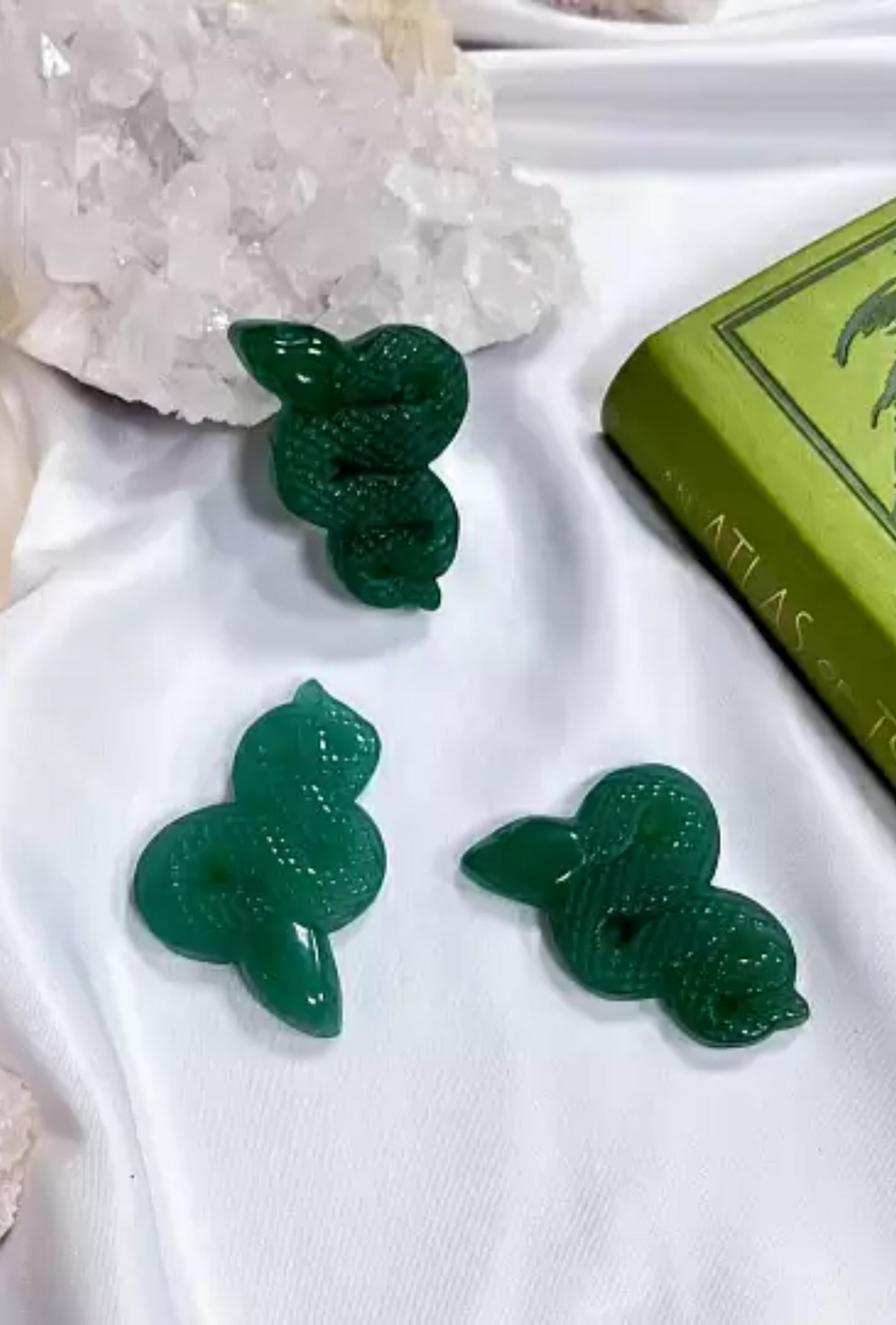 Green Aventurine Snake