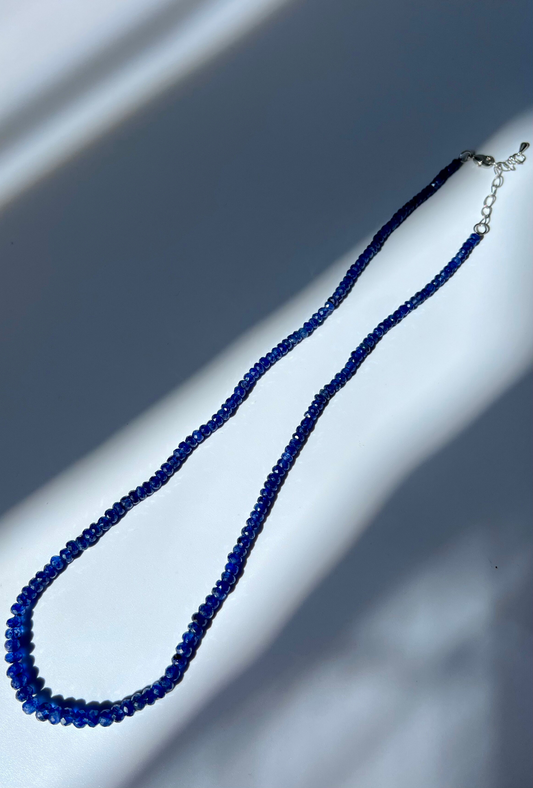 Sapphire necklace