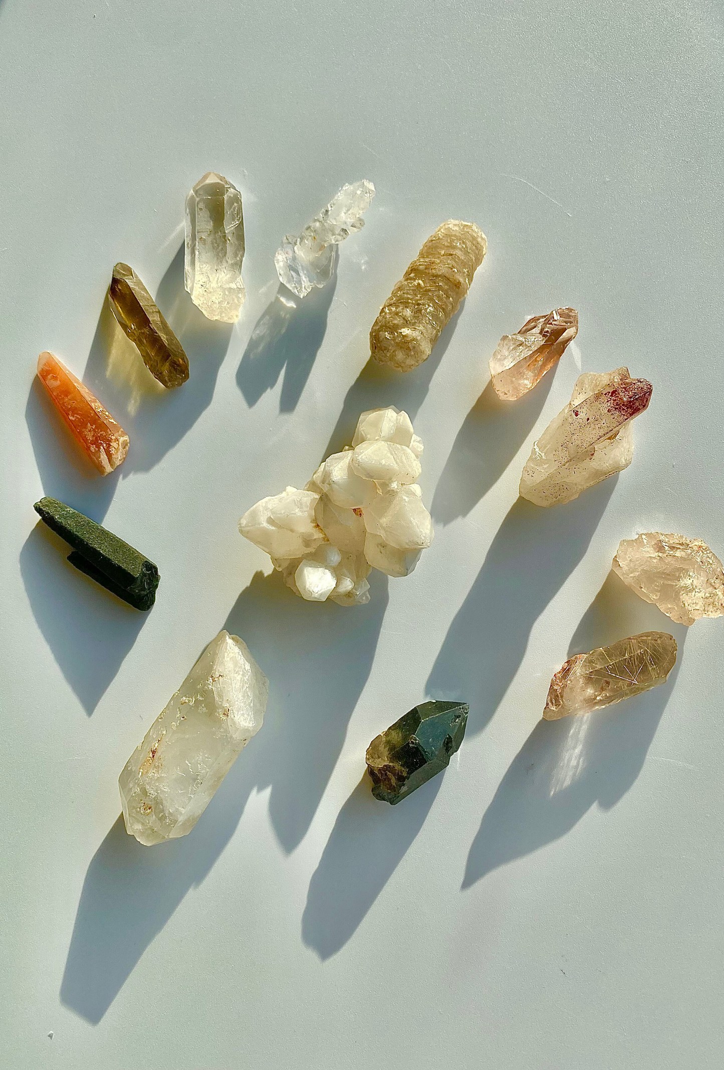 Quartz crystal collection