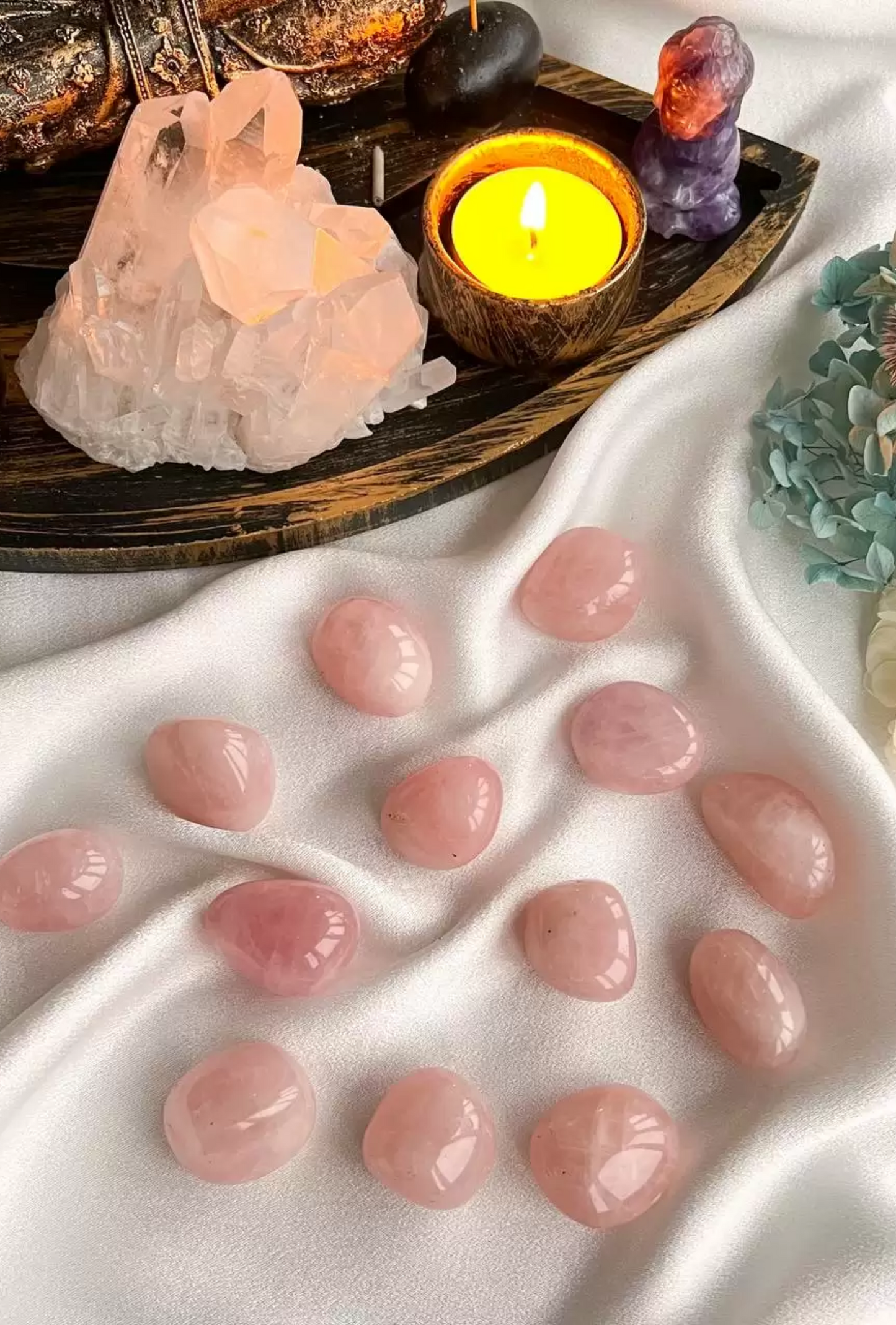 Rose Quartz Tumbles