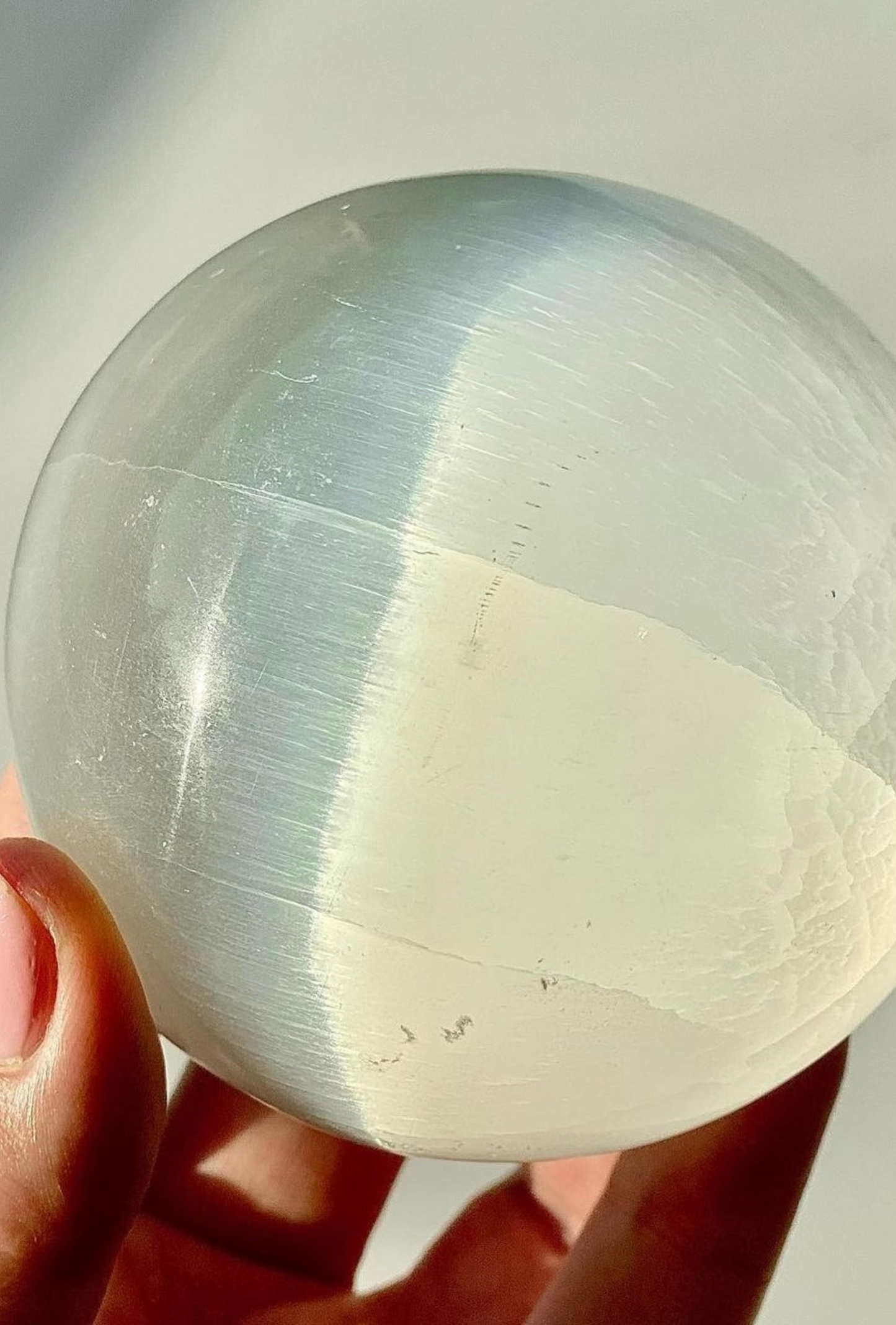 Selenite sphere A grade