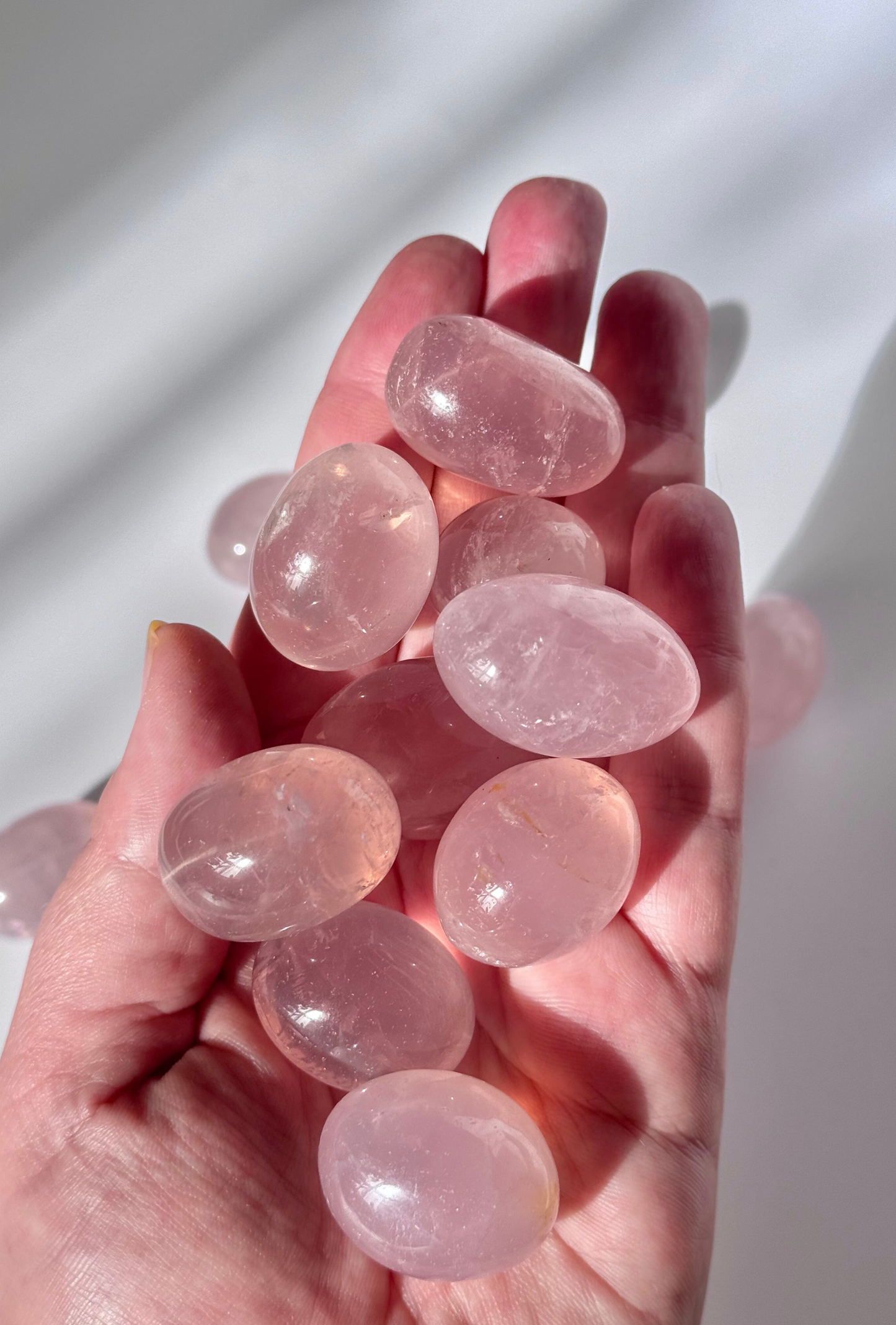 Rose Quartz Tumbles