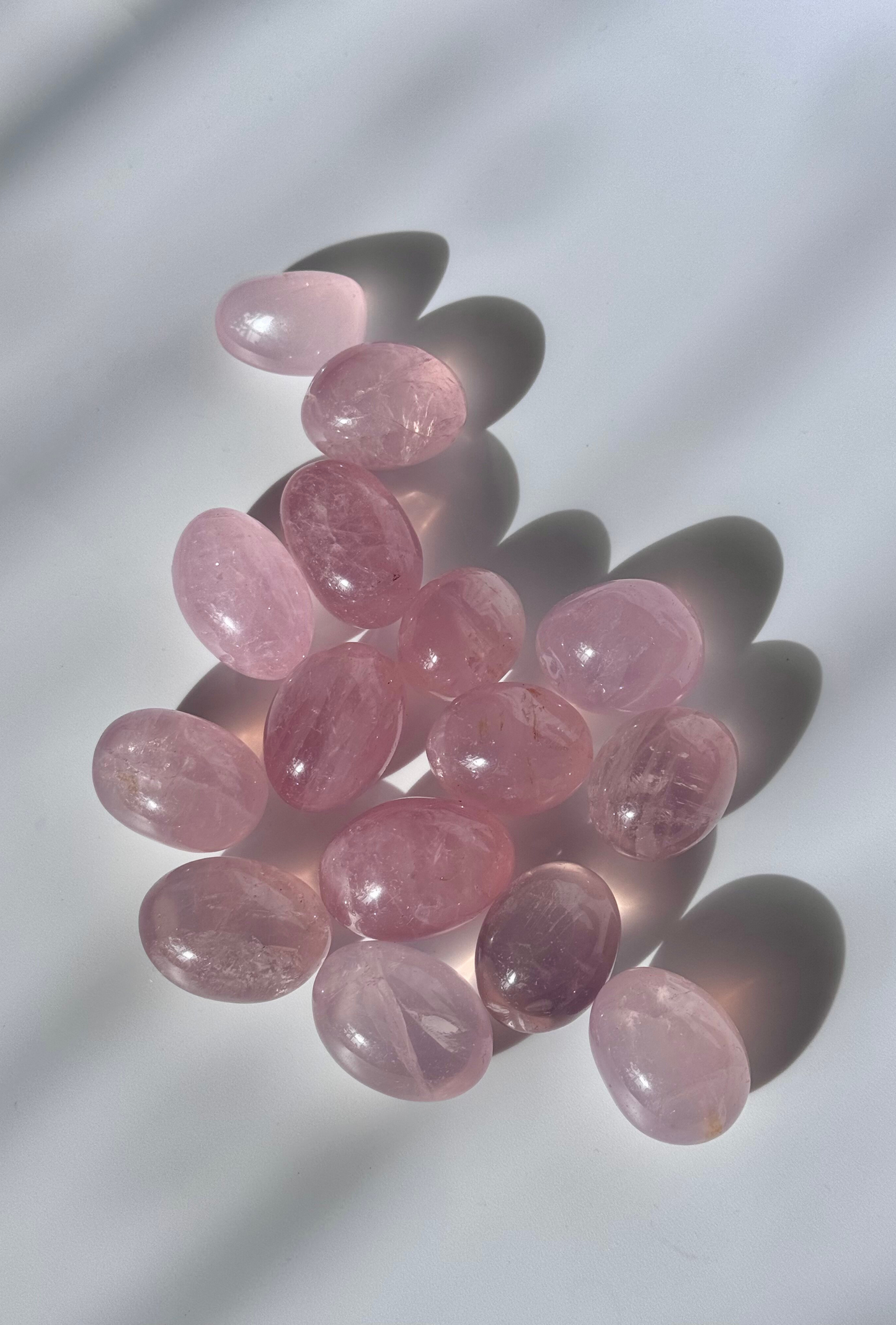 Rose Quartz Tumbles