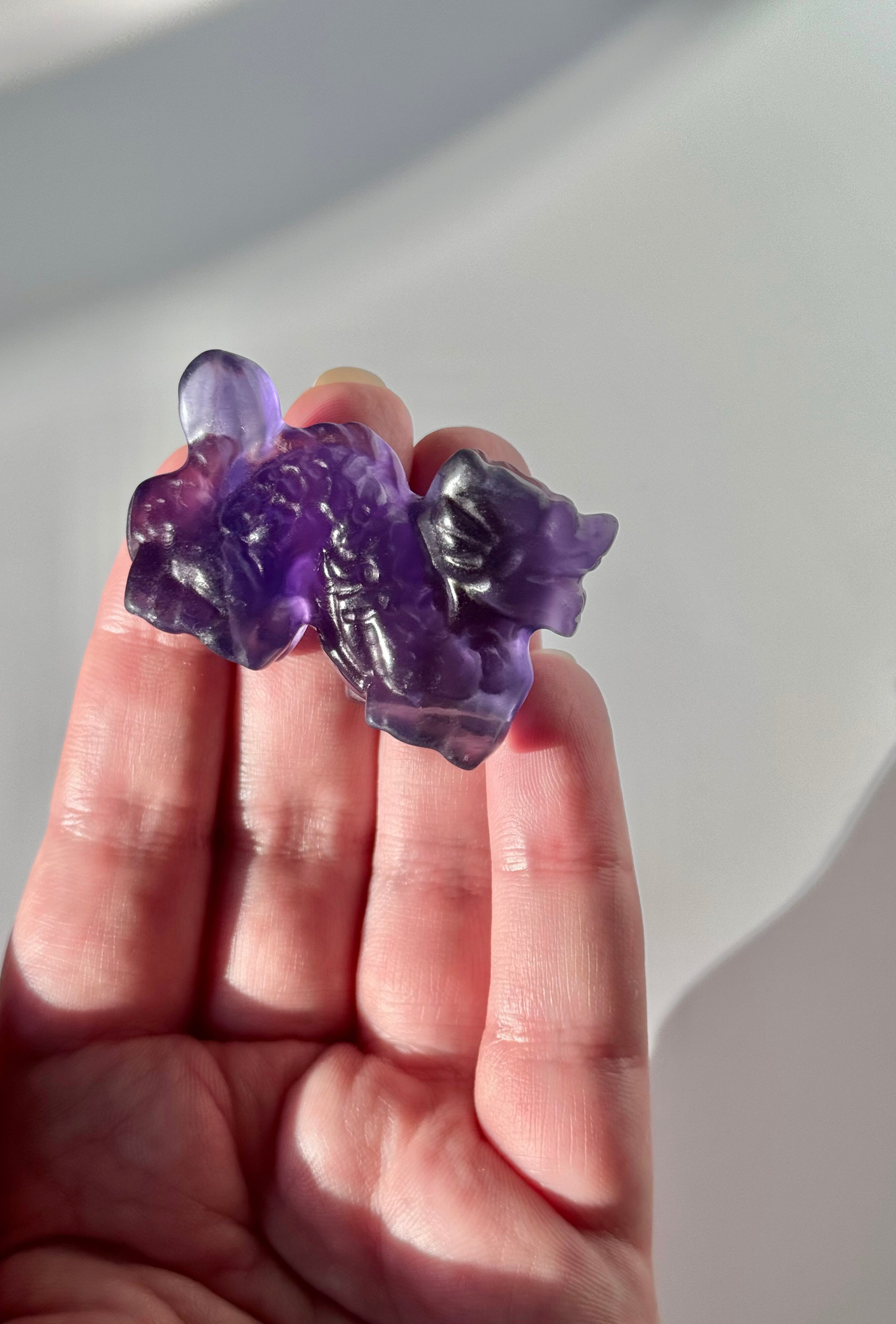 Purple Fluorite Dragon