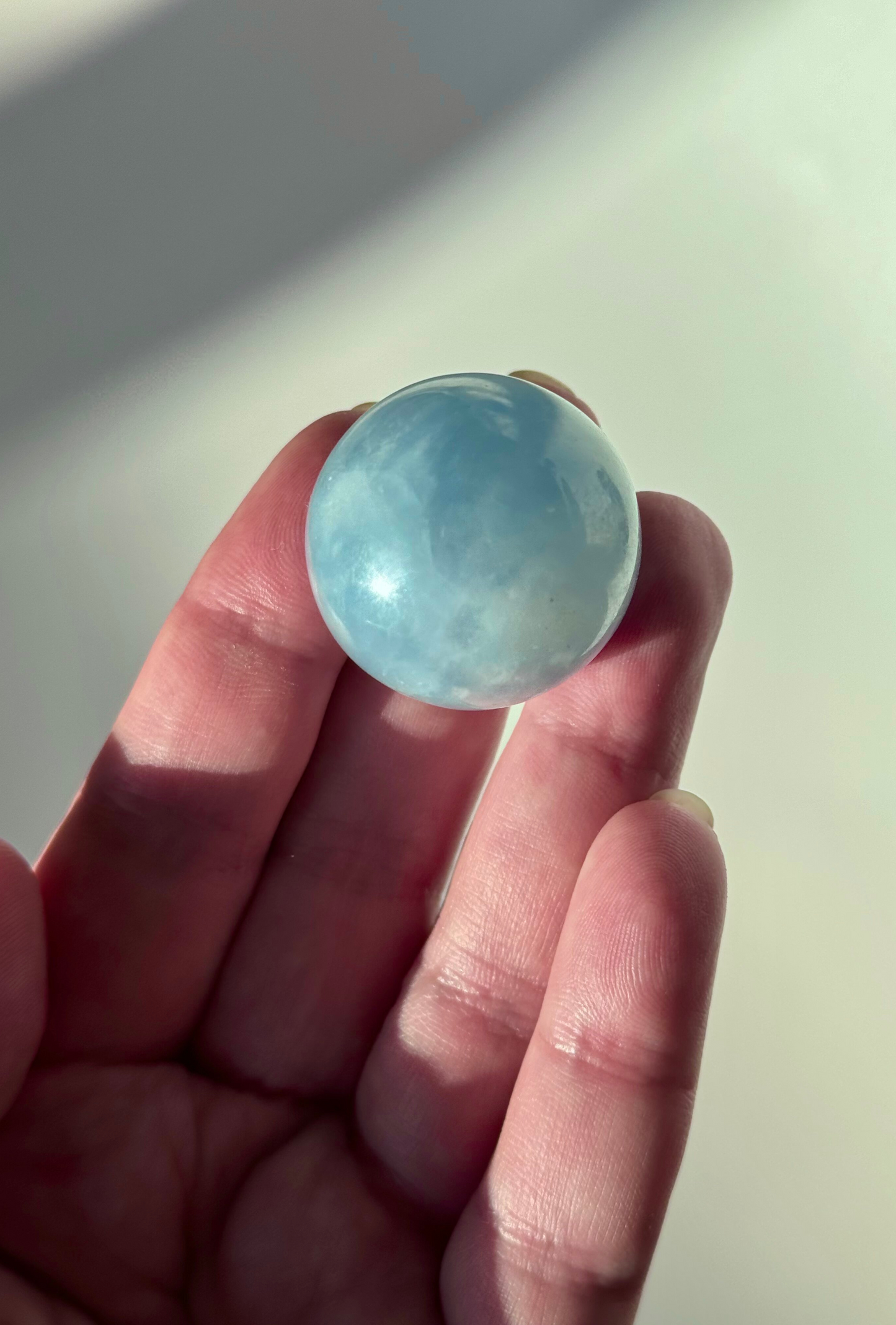 Aquamarine sphere