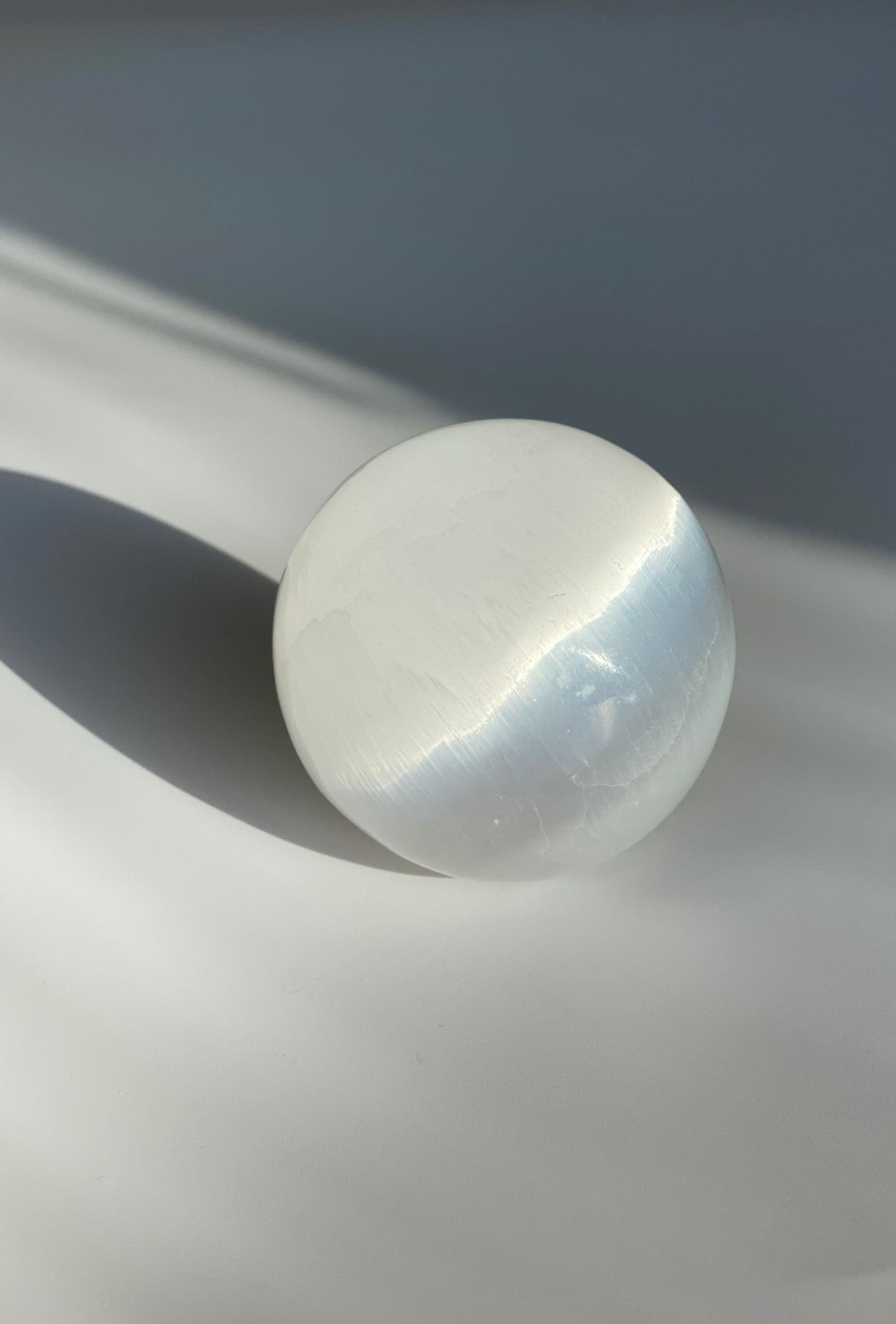 Selenite sphere A grade